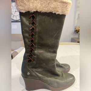 Ugg Leather Riding Boots